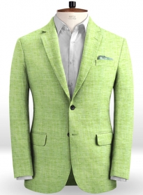 Solbiati Spring Green Linen Jacket