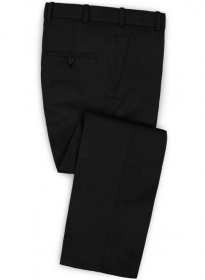 Napolean Black Wool Pants