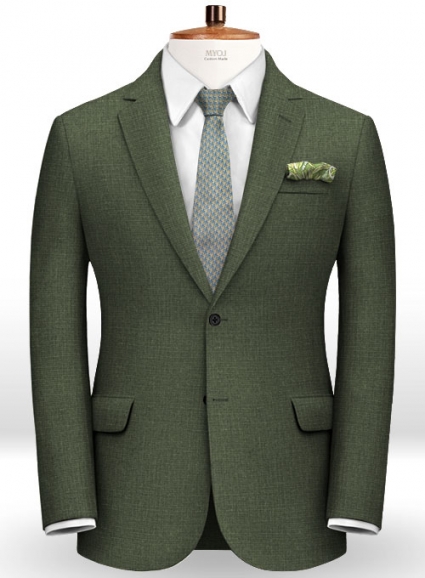 Pinhead Wool Green Jacket