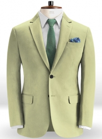 Stretch Summer Weight River Green Chino Jacket