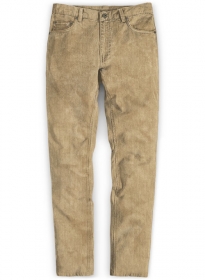 Beige Corduroy Jeans