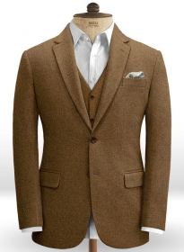 Royal Brown Heavy Tweed Jacket