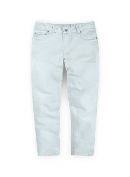 Kids Stretch Summer Weight Sky Blue Chino Jeans