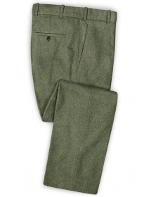 Naples Green Tweed Pants