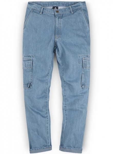 Classic Cargo Denim Jeans