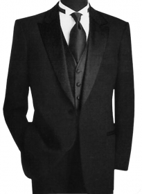 Black Rayon Tuxedo