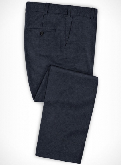 Napolean Ecia Blue Wool Pants