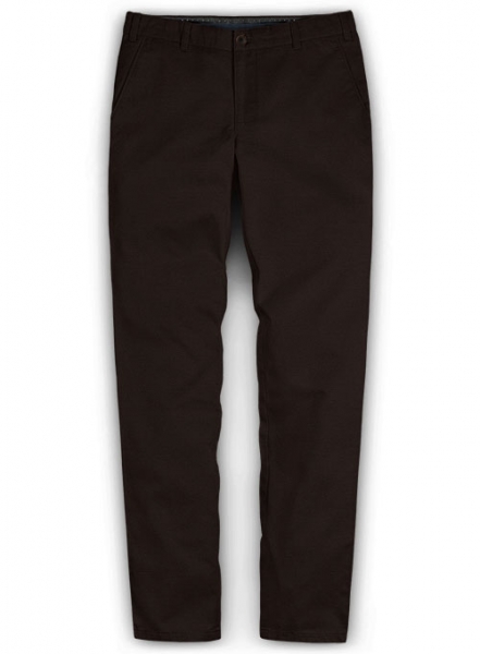 Twillino Dark Brown Chinos