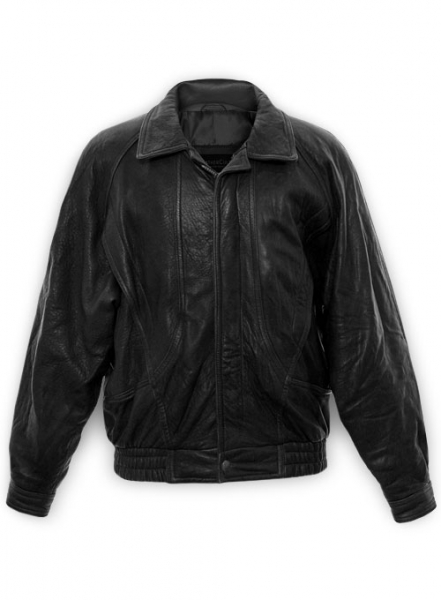 Vintage Bomber Leather Jacket