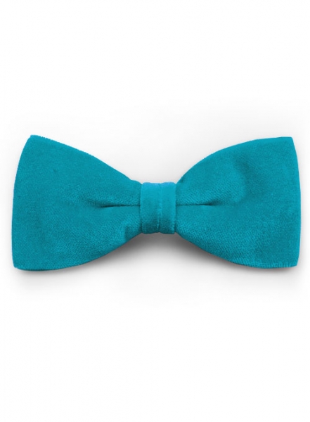 Velvet Bow - Turquoise