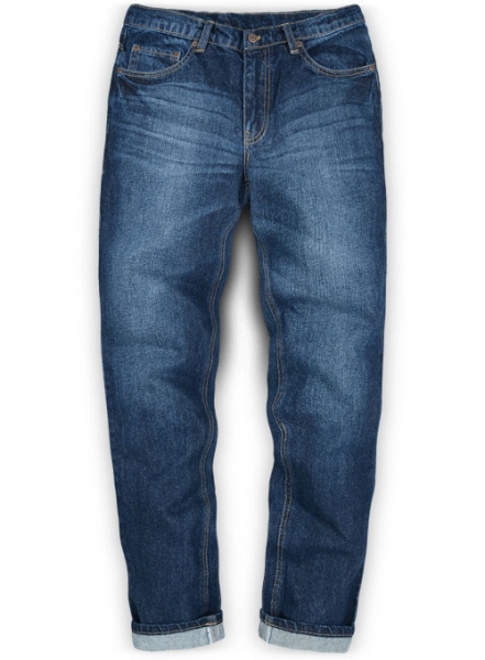 Ranch Blue Indigo Wash Whisker Jeans