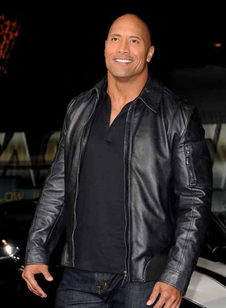 Dwayne Johnson Faster Leather Jacket