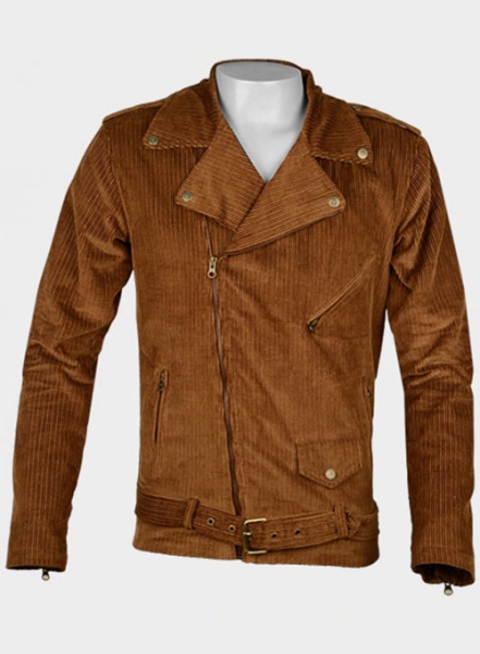 Corduroy Biker Jacket