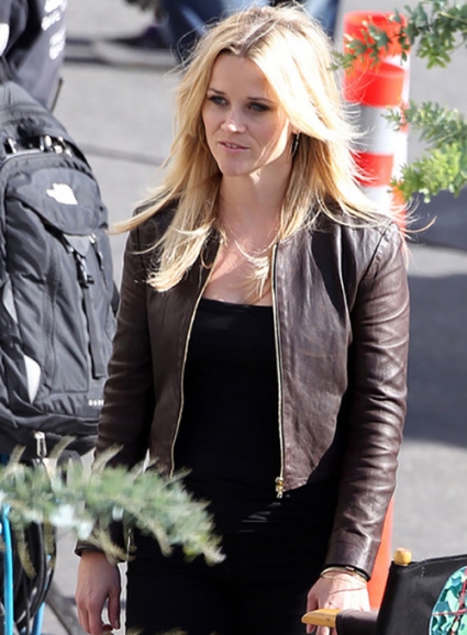 Reese Witherspoon This Means War Leather Jacket