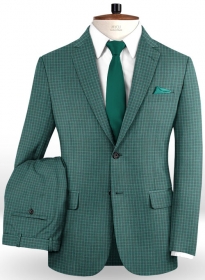 Napolean Chok Green Wool Suit