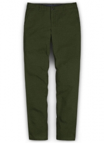 Heavy Olive Chinos