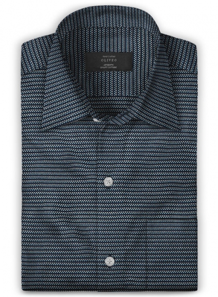 Italian Cotton Stretch Clavi Shirt