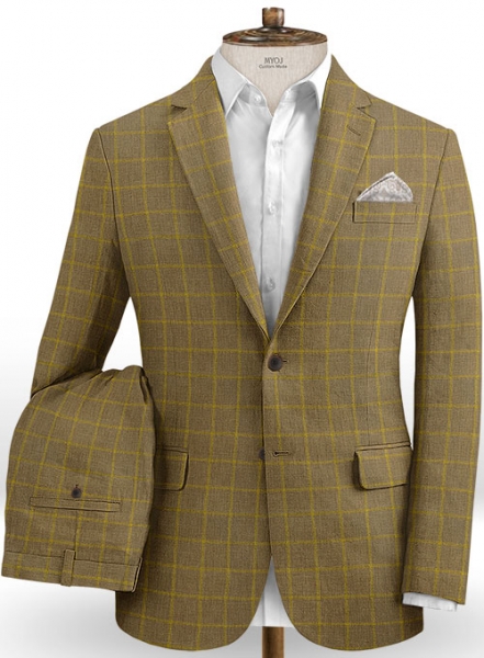 Italian Linen Acises Suit