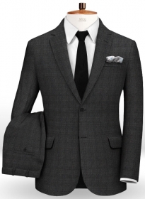 Glen Wool Charcoal Suit