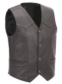 Leather Vest # 306