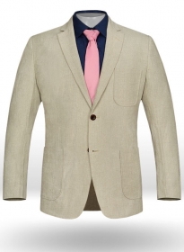 Italian Meadow Unstructured Linen Jacket