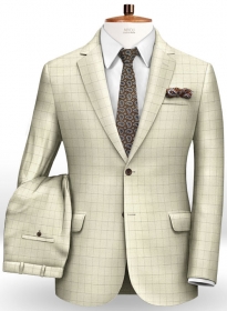 Casino Cotton Wool Stretch Suit