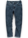 Super Stretch Classic Blue Jeans - Blast Wash