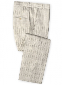 Solbiati Linen Wool Silk Occhi Pants