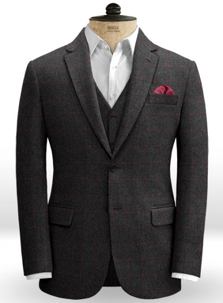 Bristol Charcoal Tweed Jacket