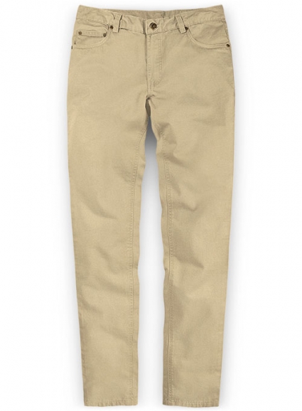 Khaki Fine Twill Jeans