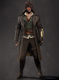 Assassin\'s Creed Jacob Frye Leather Long Coat