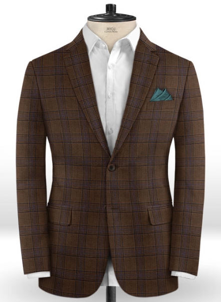 Napolean Nanti Brown Wool Jacket