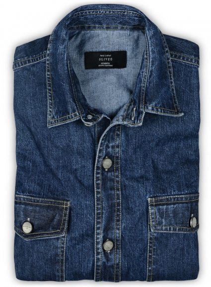 Custom Denim Shirt - 7oz