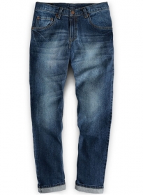 Falcon Blue Indigo Wash Whisker Jeans