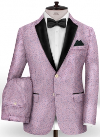 Perlo Lavender Wool Tuxedo Suit