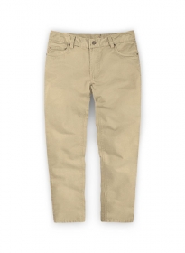 Kids Khaki Fine Twill Jeans