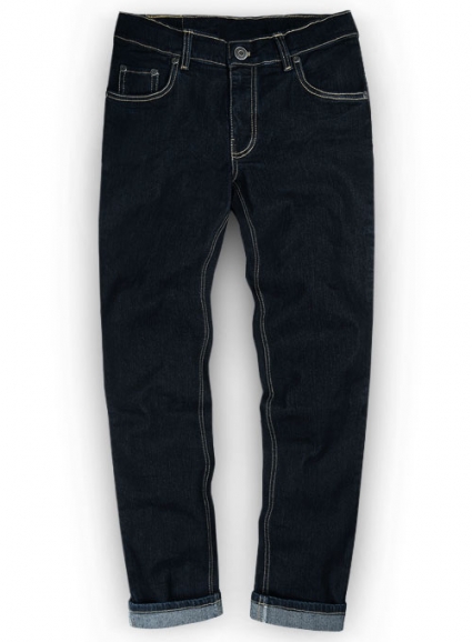 Pussy Cat Stretch Jeans - Dark Wash