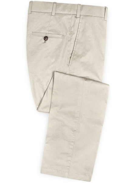 River Beige Chino Pants