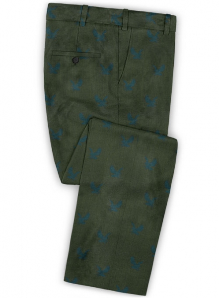 Eagle Green Wool Pants