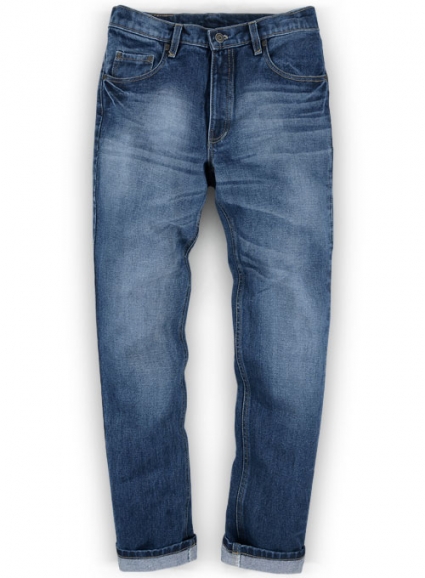 Kings Heavy Blue Jeans - Treated Hard Wash