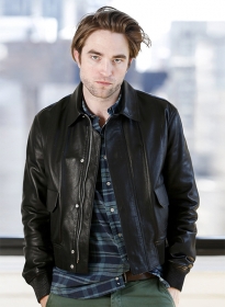 Robert Pattinson Leather Jacket #1