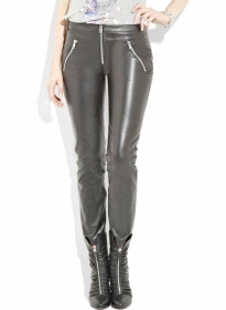 Leather Biker Jeans - Style #508