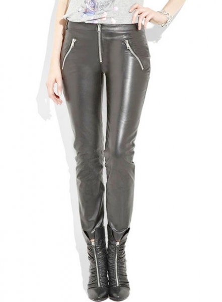 Leather Biker Jeans - Style #508