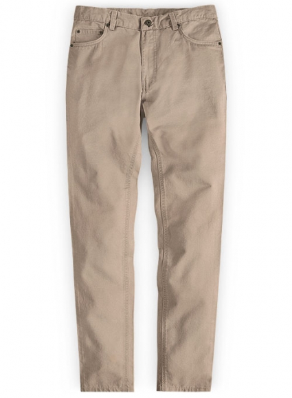 European Khaki Chino Jeans