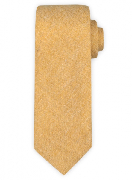 Italian Linen Tie - Orchid Sun