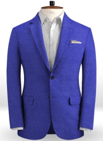 Solbiati Cobalt Blue Linen Jacket