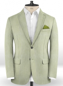 Seersucker Green Jacket