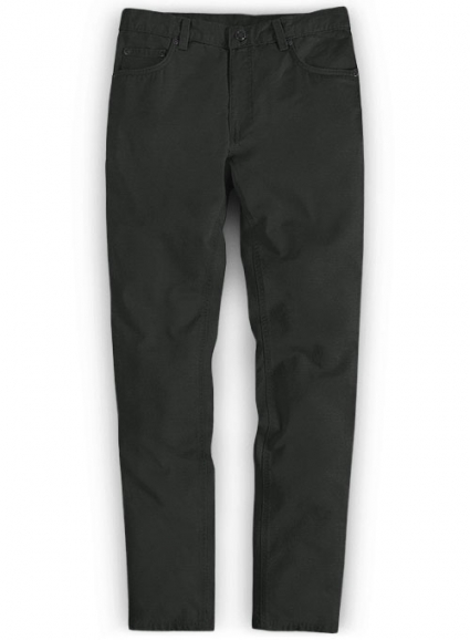 Super Dark Gray Chino Jeans