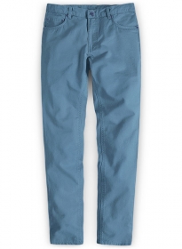 Stretch Summer Weight Saga Blue Chino Jeans