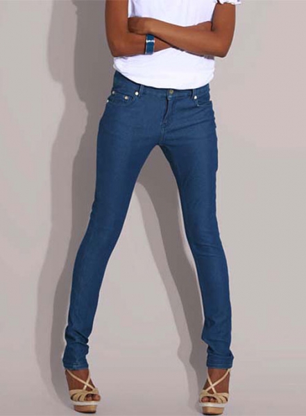 Indigo Blue Jeggings - Light Weight Jeans - Hard Wash